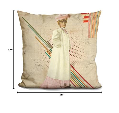 LiLiPi Je T'Aime Decorative Accent Throw Pillow