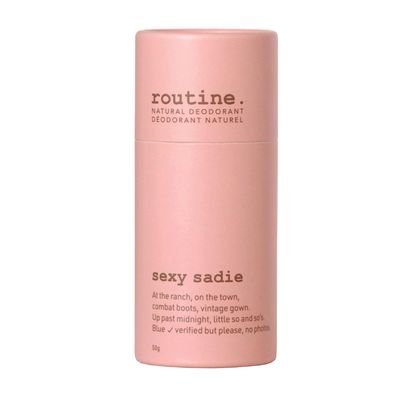 Routine Natural Deodorant Sexy Sadie Deo Stick | 50 grams Natural Deodorant Aluminum Free Natural Deodorant For Women &amp; Men | (Stick Formula)