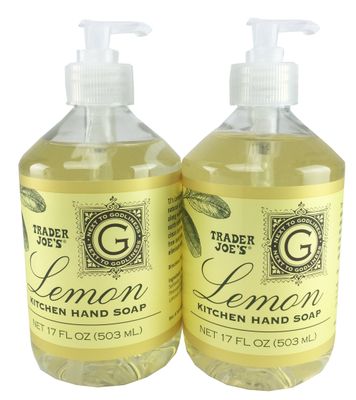 Trader Joe&#39;s Lemon Hand Soap - 2 Pack