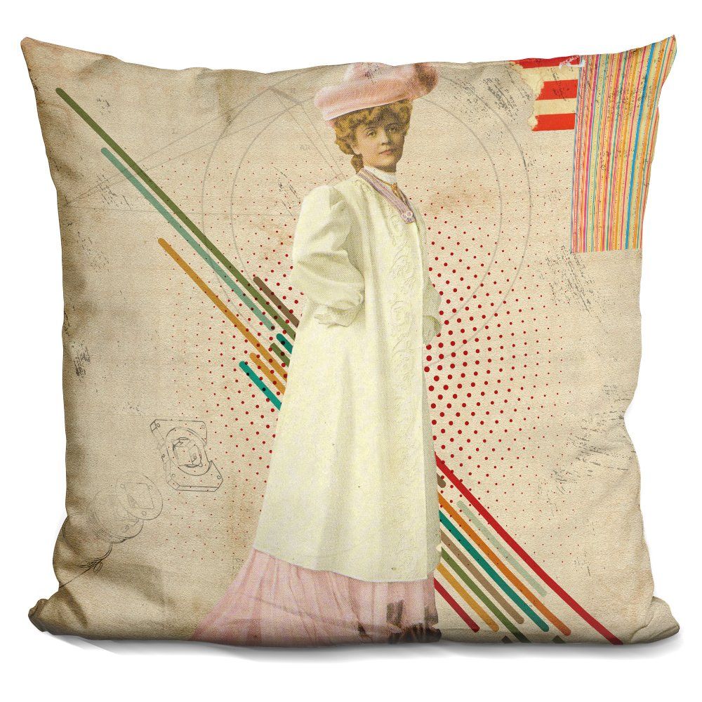LiLiPi Je T&#39;Aime Decorative Accent Throw Pillow