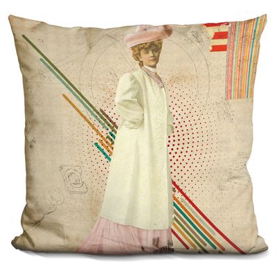 LiLiPi Je T&#39;Aime Decorative Accent Throw Pillow