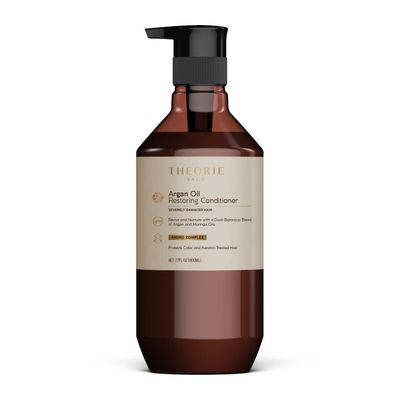 Theorie Argan Oil Ultimate Restoring Conditioner - Nutrient-Rich &amp; Sulfate Free Restorative Haircare, Safe for Color &amp; Keratin Treated Hair - 800mL