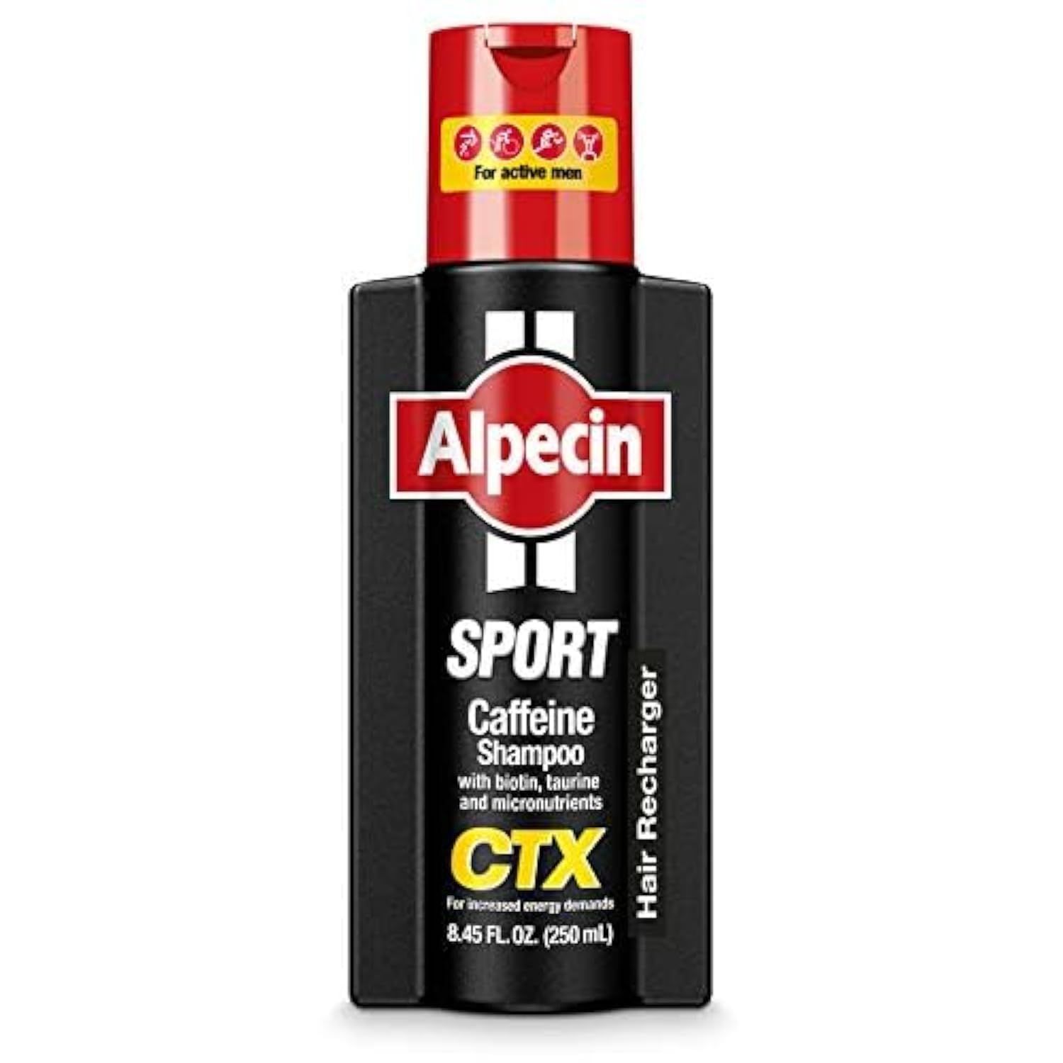 Alpecin Caffeine Shampoo CTX Sport - Energy Formula For Athletes 1 BOTTLE