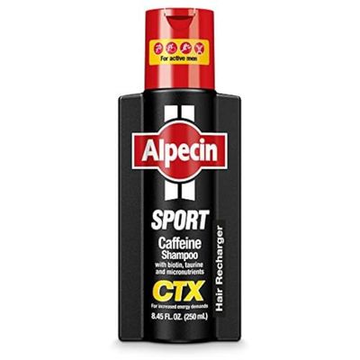 Alpecin Caffeine Shampoo CTX Sport - Energy Formula For Athletes 1 BOTTLE