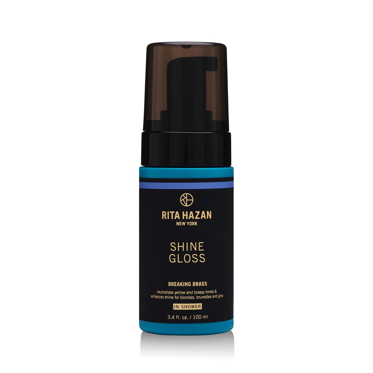 Rita Hazan Ultimate True Color Shine Gloss - Boost Hair Color with Healthy Shine - Shine Gloss for Gray Hair - Deep Conditioning Glazy Hair Gloss Treatment - 3.4 oz. Hair Gloss