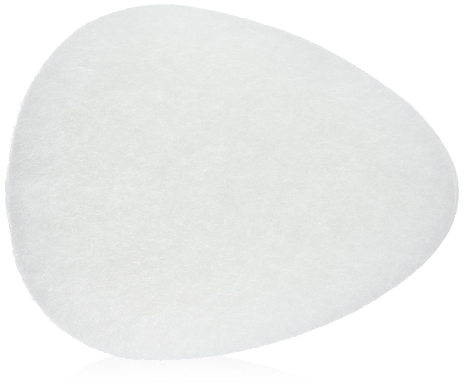 Bath Accessories Body Smoothing Teardrop Sponge, White, X-Large
