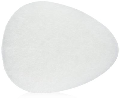 Bath Accessories Body Smoothing Teardrop Sponge, White, X-Large