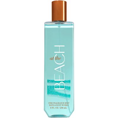 Bath and Body Works Fine Fragrance Mist 8 Ounce At The Beach Full Size Spray