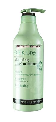 ECOPURE VITALIZING Hair Conditioner 700ml - Natural Origin Ingredients 91.5%