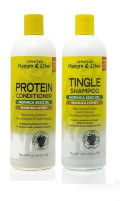 Jamaican Mango &amp; Lime Shampoo &amp; Conditioner 16oz Duo (SG_B076TQ1DQS_US)