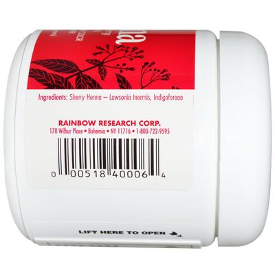 Rainbow Research Sherry Henna, 4 oz Powder