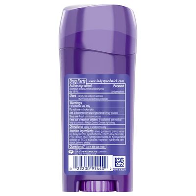 Lady Speed Stick Deodorant 2.3 Ounce Powder Fresh Invisi Dry (68ml) (3 Pack)