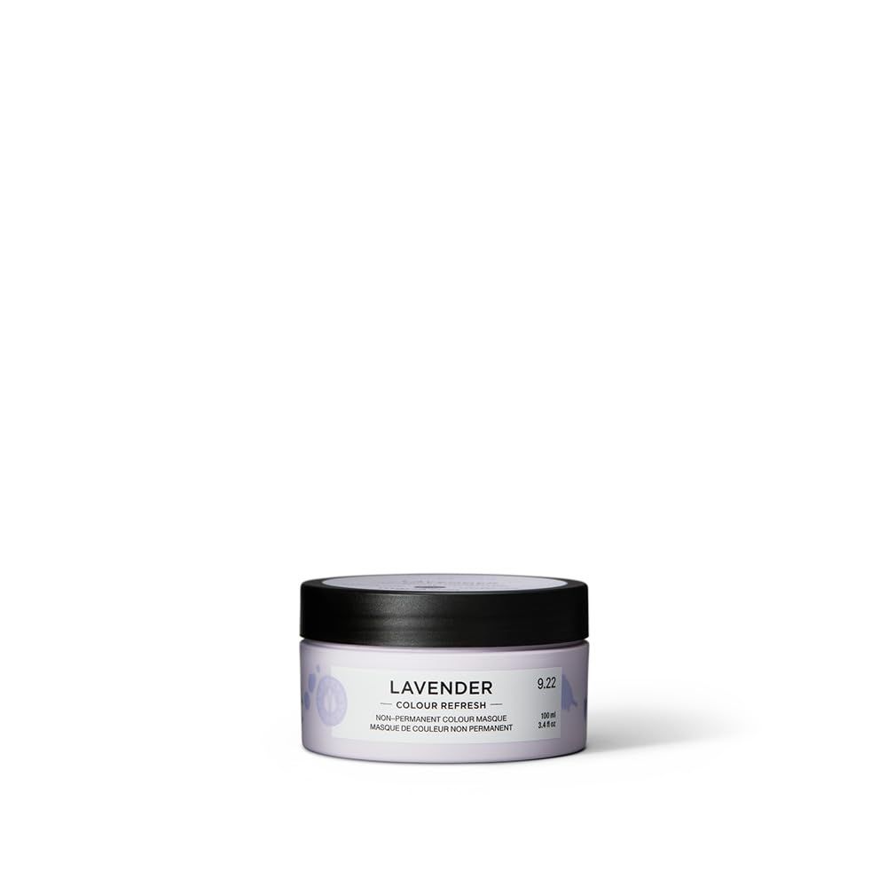 Maria Nila Colour Refresh, Lavender 3.4 Fl Oz, Purple Hair Mask, Semi-Permanent Pigments, 100% Vegan &amp; Sulfate/Paraben free