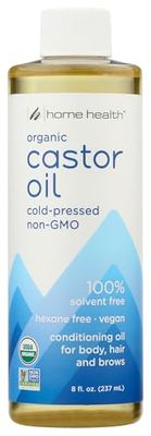 Home Health Castor Oil Cold Pressed &amp; Cold Processed, 8 Oz