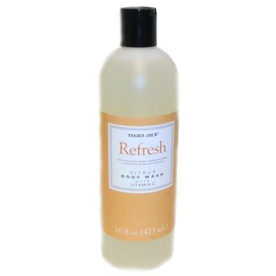 Trader Joe&#39;s Refresh Citrus Body Wash with Vitamin C - Cruelty Free, 16 Fl Oz (473 mL)