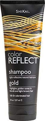 Shikai Color Reflect Gold Shampoo, 8-Ounce Tubes (Pack of 3)