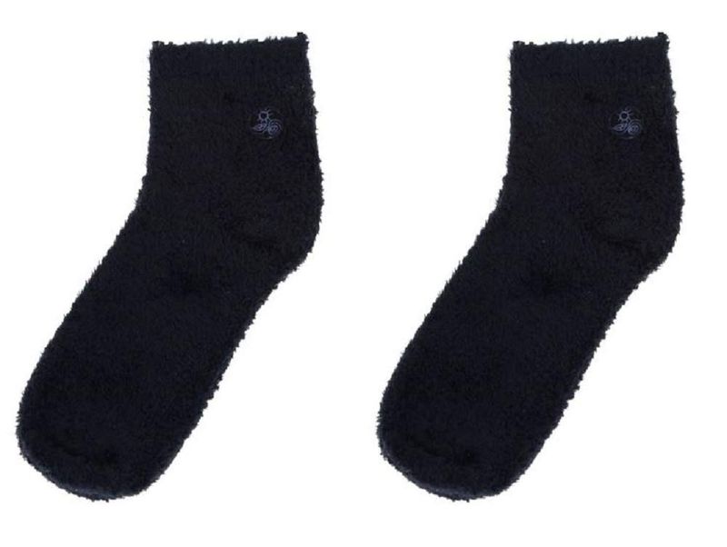 Earth Therapeutics Aloe Socks - Black (2 Pack)