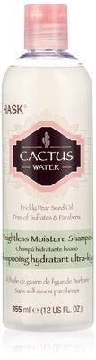 Hask Cactus Water Prickly Pear Seed Oil Weightless Moisture Shampoo, 12 Oz