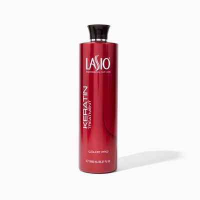 Lasio Keratin Treatment Color Pro, Fume Free, Infused with Borage Oil and Vitaplex, UV and Color Protectant, 35.27 Fl. Oz.