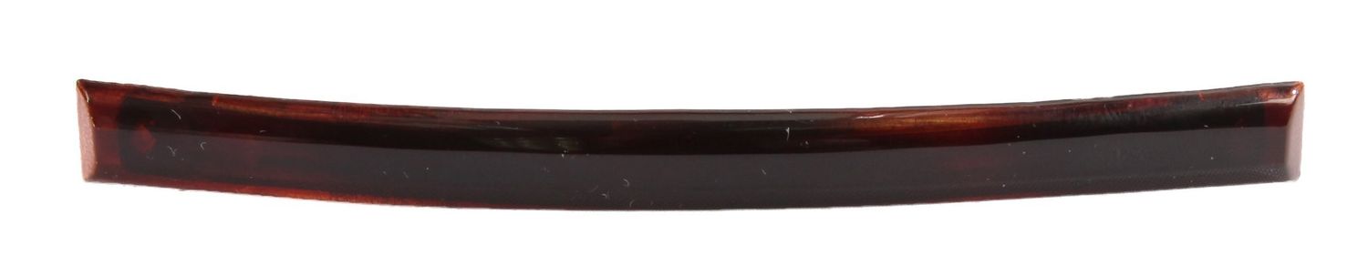 Caravan Large Tight Beveled Tortoise Shell Pencil Barrette, 0.5 Ounce