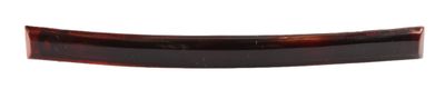 Caravan Large Tight Beveled Tortoise Shell Pencil Barrette, 0.5 Ounce