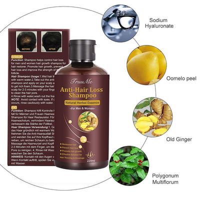 CIDBEST Hair Growth Shampoo - Anti-Thinning, Thickening Shampoo for Hair Loss &amp; Grow Hair Fast for Men &amp; Women, 220ML