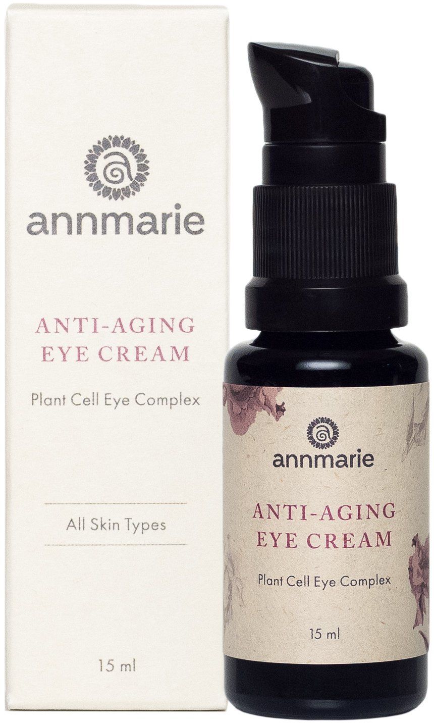 Annmarie Skin Care Anti-Aging Eye Cream - With Antioxidant-Rich Green Tea, Eyebright &amp; Cucumber Extract, Soothing for Puffiness, Fine Lines and Wrinkles, All Skin Types (15ml, 0.5 fl oz)