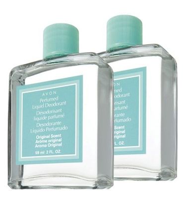 2 Perfumed Liquid Deodorants