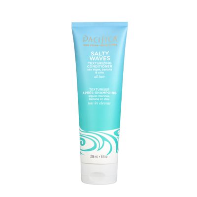 Pacifica Beauty Conditioner, Salty Waves Texturizing and Moisturizing, 8 Fl Oz, Banana Scent, For All Hair Types, Vitamin B + Vitamin E, Vegan &amp; Cruelty Free