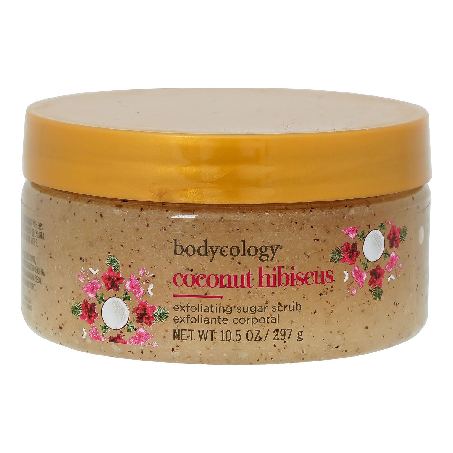 Bodycology Coconut Hibiscus Exfoliating Sugar Scrub Scrub Women 10.5 oz