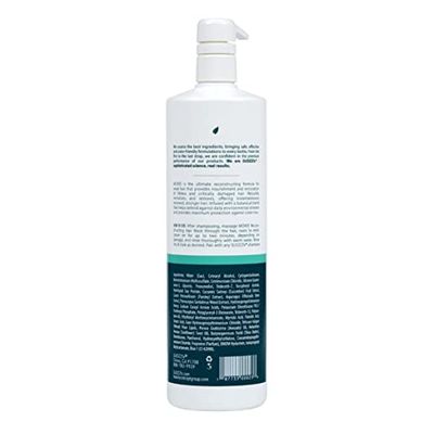 SUDZZFX Moxee Reconstructing - Hydrating Hair Mask - Deep Conditioner for Dry Damaged Hair Care - Provides Nourishment and Restores Weak, lifeless, Critically Damaged Hair - 33.8 Fl Oz
