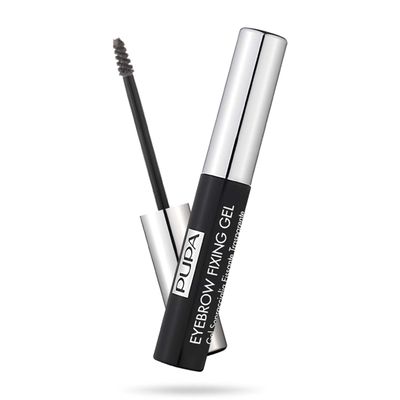 PUPA Milano Eyebrow Fixing Gel - Instant Brow Grooming, Shaping And Control - Achieve A Professional Salon Lamination Look - All Day Hold - Sculpt Your Arches With Precision - 100 Clear - 0.13 Oz