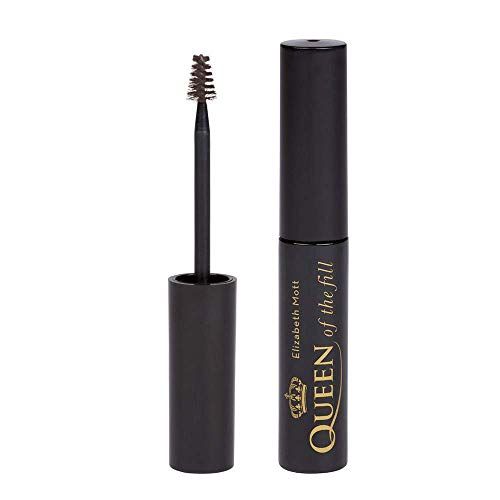 Elizabeth Mott Eyebrow Gel Makeup - Queen of the Fill Brow Tint and Filler - Brush to Fill in Eyebrows and Cover Gray Hairs, Water resistant, Long Lasting - Cruelty Free, Blonde, 4 g