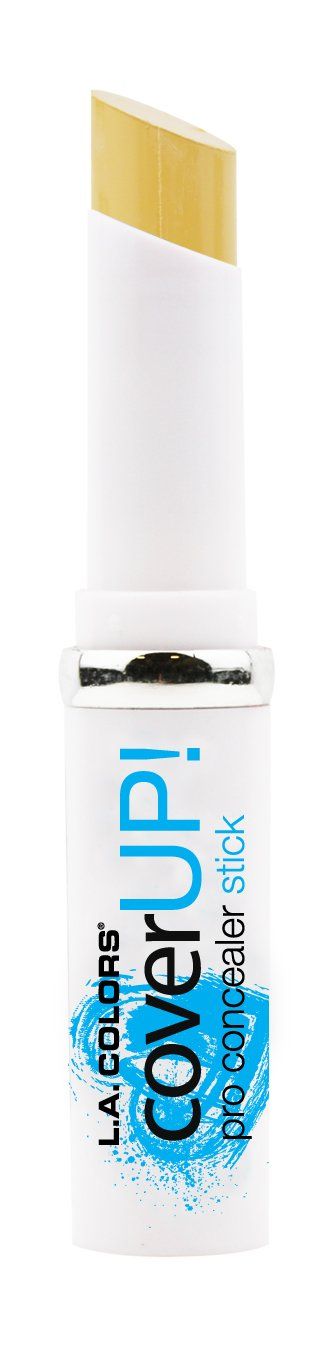 L.A. COLORS Cover UP! Concealer Stick, Yellow CCS618