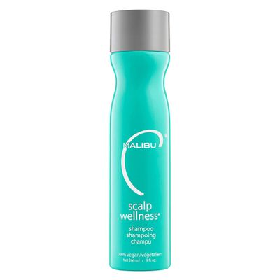 Malibu C Scalp Wellness Hair Shampoo - Sulfate-Free &amp; Moisturizing Shampoo for Dry Scalp - Nourishing Scalp Care with Essential Oils and Surfactant Technology (9 oz)