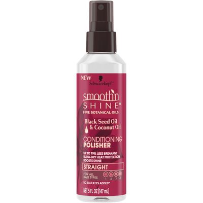Smooth &#39;n Shine Straight Conditioning Polisher Spray for Straight Hair,4.97 Fl Oz (Pack of 1)