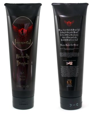 Wickedly Bronzed Tanning Lotion | Dark Tanning Bronzer | Perfect for Indoor Tanning Beds | Great for All Skin Types | Made in USA