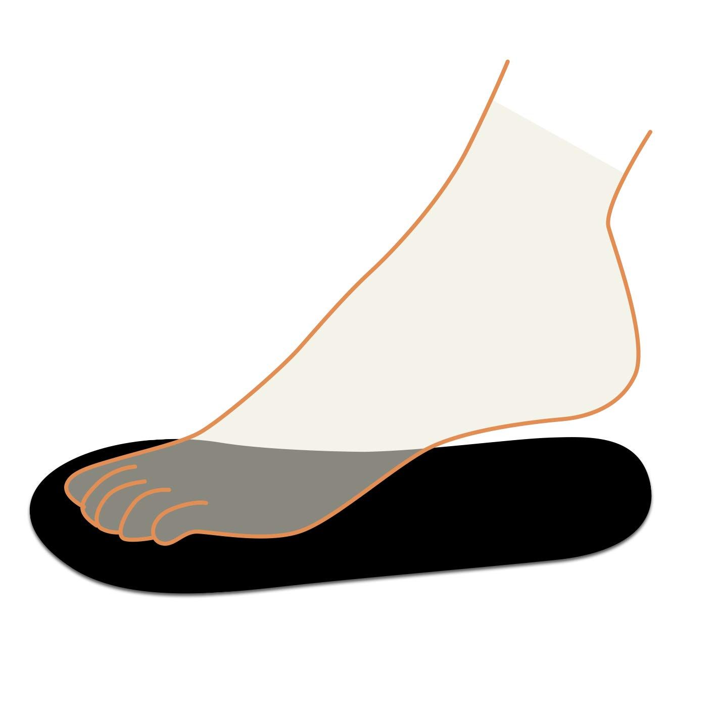 STICKONFEET Premium Foam Feet Pads for Spray Tanning - Disposable Spray Tan Feet Pads - Hygienic and Easy-to-Use Foot Protectors Designed for Salons and Mobile Spray Tanning Professionals - 30 Pairs