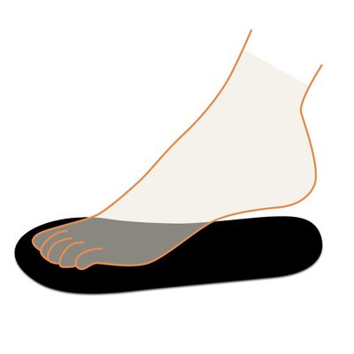 STICKONFEET Premium Foam Feet Pads for Spray Tanning - Disposable Spray Tan Feet Pads - Hygienic and Easy-to-Use Foot Protectors Designed for Salons and Mobile Spray Tanning Professionals - 30 Pairs