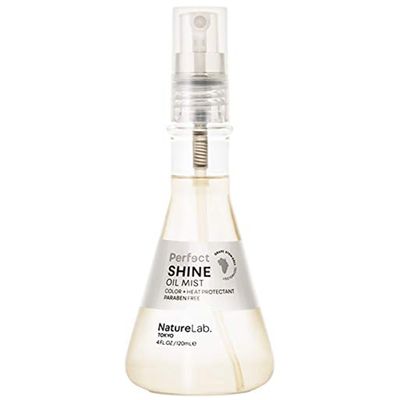 NATURELAB. TOKYO Perfect Shine Oil Mist: Hair Oil Mist to Moisturize, Protect, and Reveal Immense Shine I 4 FL OZ / 120ml