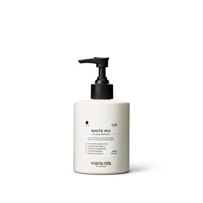 Maria Nila Color Refresh White Mix, 10.1 Fl Oz / 300 ml, Non-pigment, Brings out Pastel colors whe mixed, 100% Vegan &amp; Sulfate/Paraben free