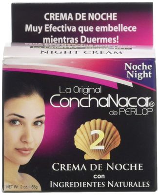 Concha Nacar Crema De Noche No.2, Night Cream 2 oz