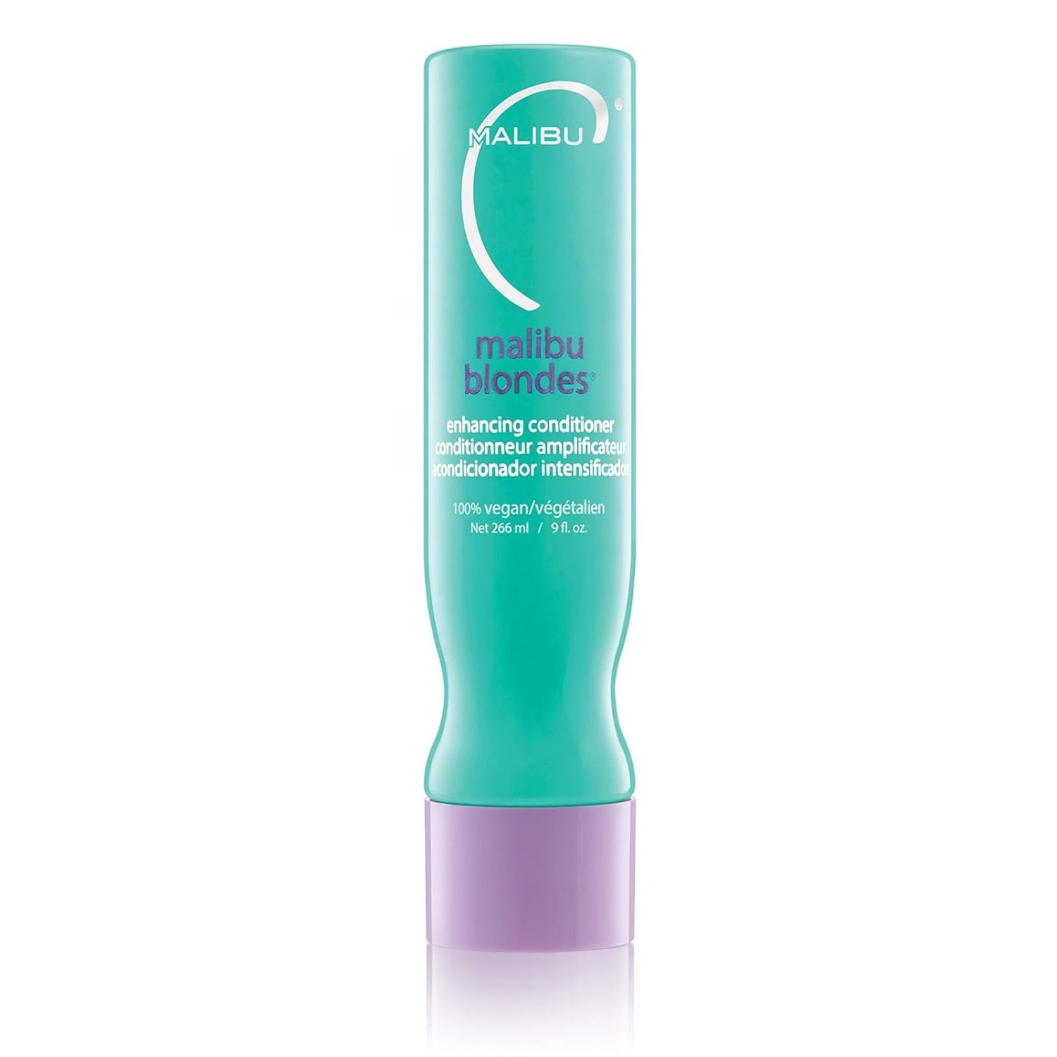 Malibu C Blondes Enhancing Conditioner (9 oz) - Hair Hydrating Conditioner for Natural + Processed Blondes - Protects Hair from Discoloration &amp; Damage