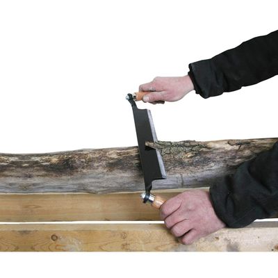 Timber Tuff 10" Straight Wood Blade Draw Shave Knife Woodworking Tool, TMB-10S
