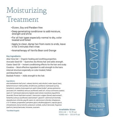 Loma Moisturizing Treatment, 33.8 Fl Oz (Pack of 1)