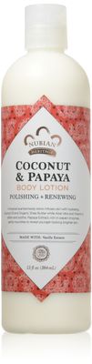 Nubian Heritage Body Lotion, Coconut and Papaya, 13 Fl Oz