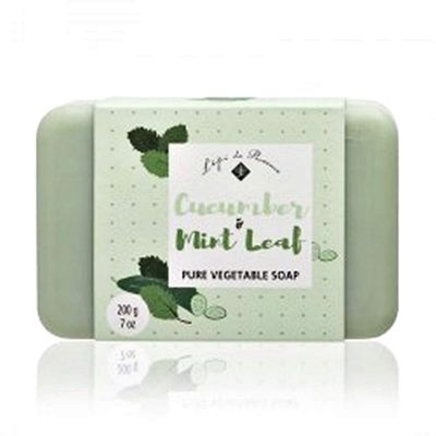 L&#39;Epi de Provence Shea Butter Enriched French Bath Soap - Cucumber Mint Leaf - 7oz. 200g