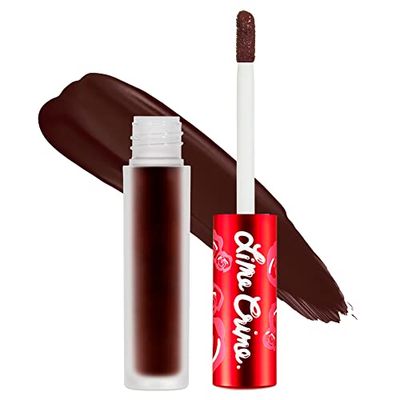Lime Crime Velvetines Liquid Matte Lipstick, Salem (True Brown) - Bold, Long Lasting Shades &amp; Lip Lining - Stellar Color &amp; High Comfort for All-Day Wear - Talc-Free &amp; Paraben-Free