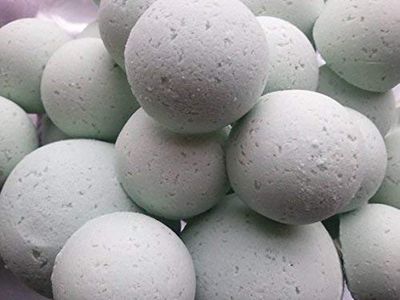 SpaPure CALABRIAN BERGAMOT AND VIOLET - 14 Bath Bomb Fizzies with Shea, Mango and Cocoa Butter, Ultra Moisturizing (12 Oz), Great for Dry Skin (Calabrian Bergamot and Violet FBA)