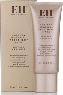Emma Hardie 75ml Moringa Renewal Treatment Mask, Moisturizes &amp; Firms Skin, Reduces Pigmentation &amp; Evens Out Complexion, Suitable for Sensitive Skin, Vegan &amp; Cruelty Free